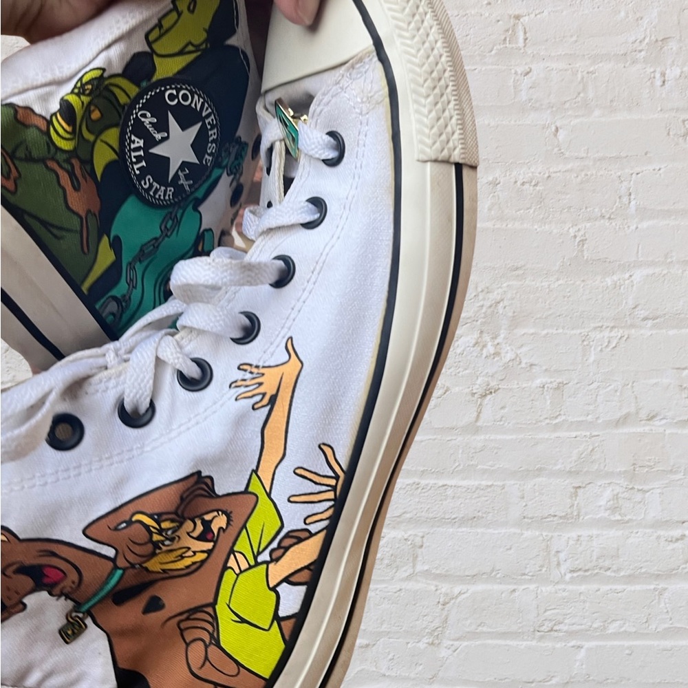 Mens scooby doo converse trainers hi tops size 10 - Picture 5 of 10